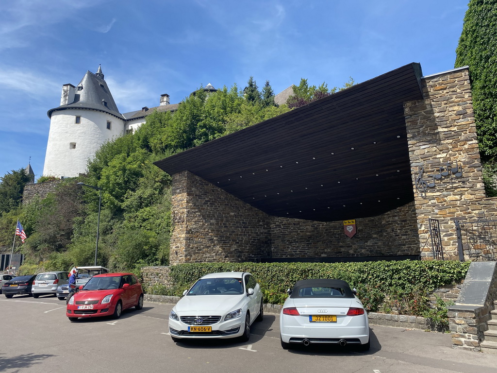 South side of Clervaux Castle, viewed from the Place du Marché square