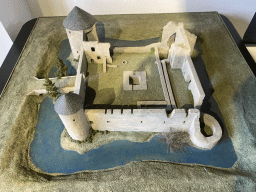 Scale model of the Pettange Castle at the Museum of Models of the Castles and Palaces of Luxembourg at Clervaux Castle