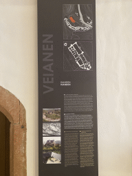 Explanation on the Vianden Castle at the Museum of Models of the Castles and Palaces of Luxembourg at Clervaux Castle