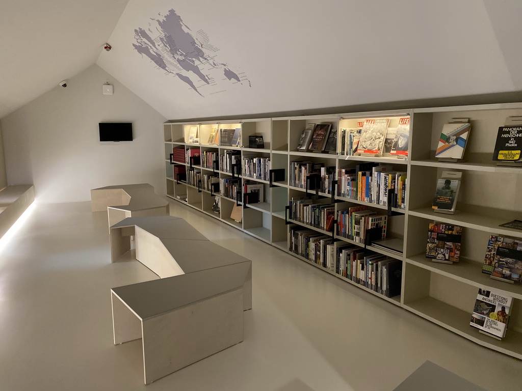 Library at the Family of Man exhibition at Clervaux Castle