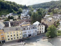 The town center, viewed from the Family of Man exhibition at Clervaux Castle