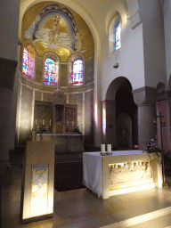 Apse and altar of the Church of Clervaux