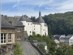 Southwest side of Clervaux Castle, viewed from the front of the Church of Clervaux