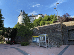South side of Clervaux Castle, viewed from the Place de Liberation square