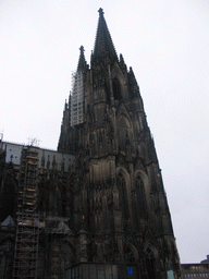 The north tower of the Cologne Cathedral