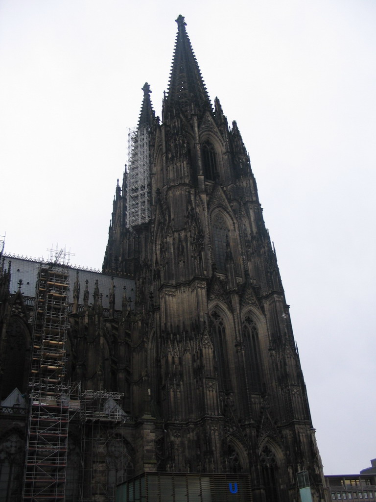 The north tower of the Cologne Cathedral