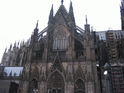 The north side of the Cologne Cathedral