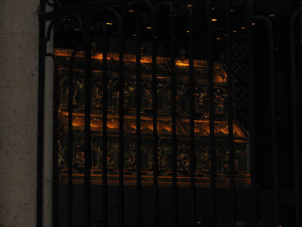 The Shrine of the Three Holy Kings in the Cologne Cathedral