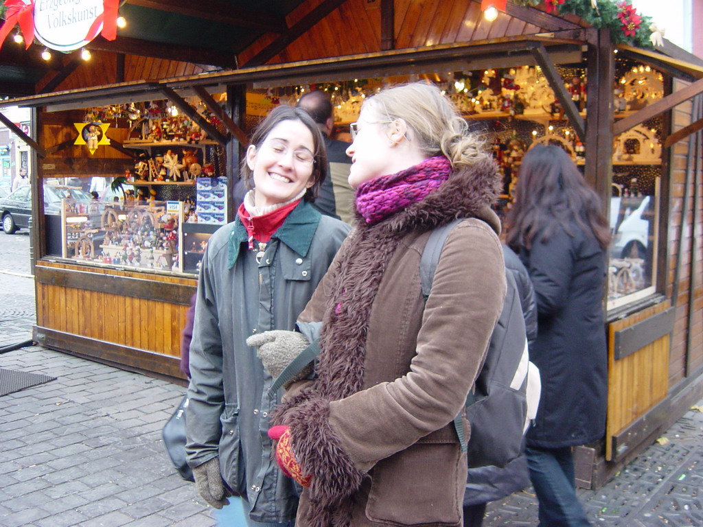 Ana and Nardy at the Cologne Christmas Market