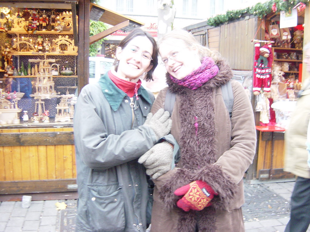 Ana and Nardy at the Cologne Christmas Market