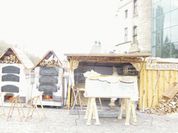 Bread ovens at the Medieval Market (Mittelalter Markt) near the Chocolate Museum (Schokoladen Museum)