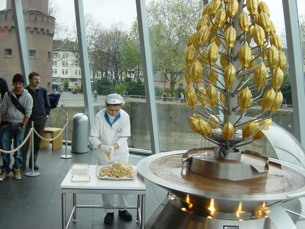 Chocolate maker in the Chocolate Museum