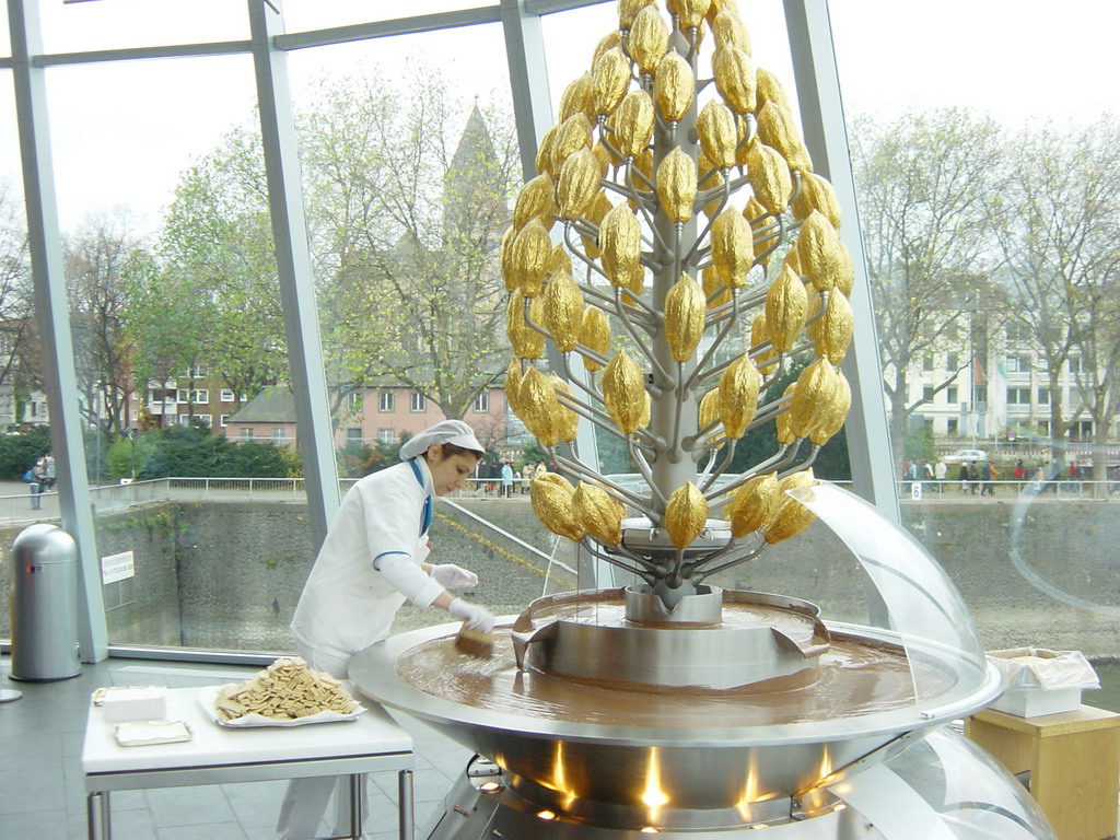 Chocolate maker in the Chocolate Museum