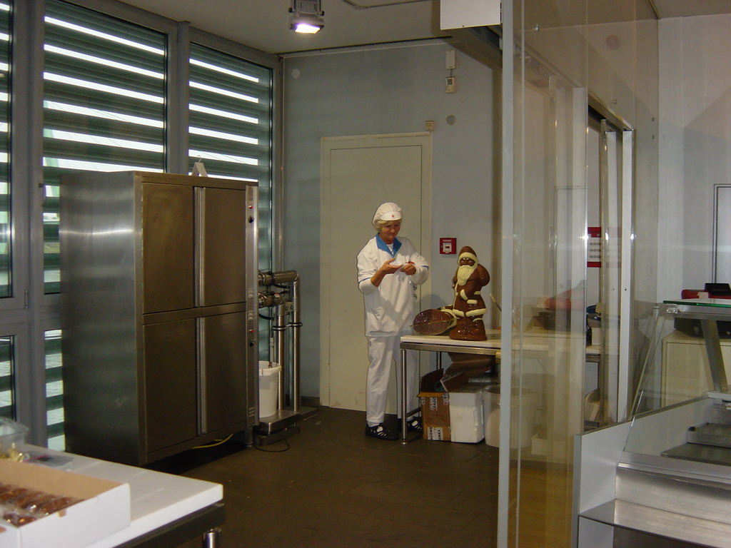 Chocolate maker in the Chocolate Museum