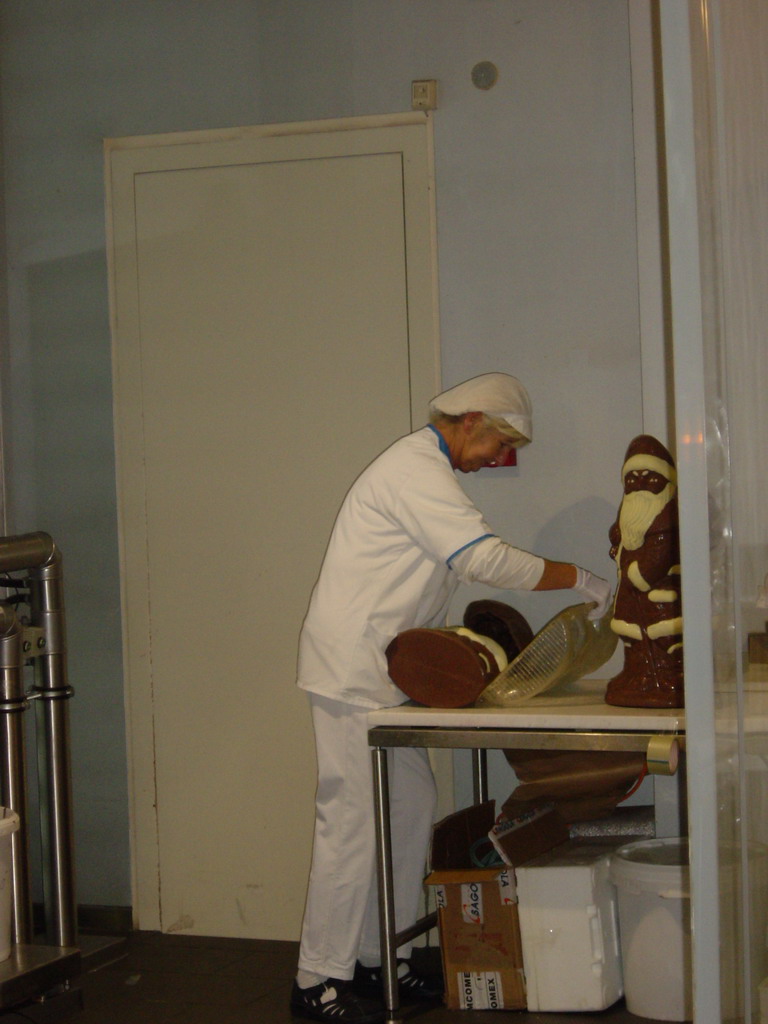 Chocolate maker in the Chocolate Museum