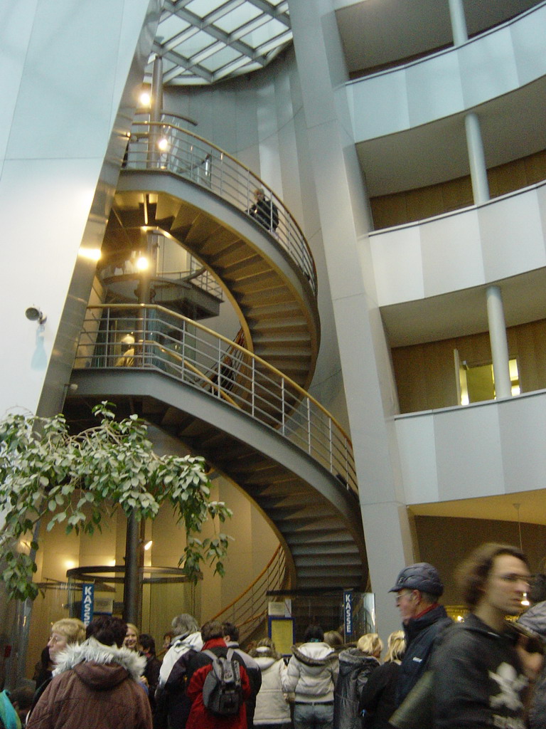 Staircase in the Chocolate Museum