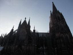 The north side of the Cologne Cathedral (Kölner Dom)