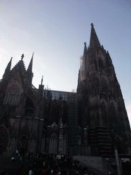 The north side of the Cologne Cathedral