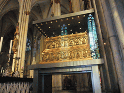 The Shrine of the Three Holy Kings in the Cologne Cathedral