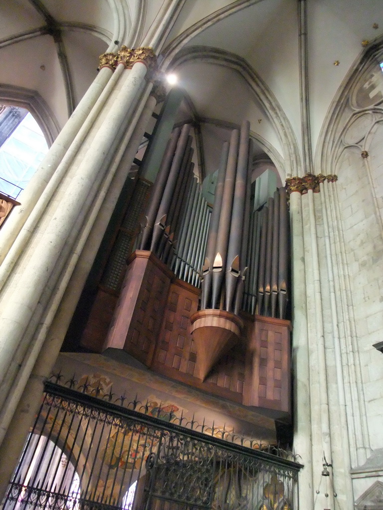 The organ of the Cologne Cathedral