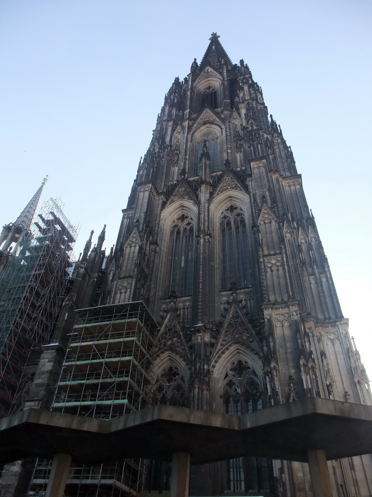 The north tower of the Cologne Cathedral