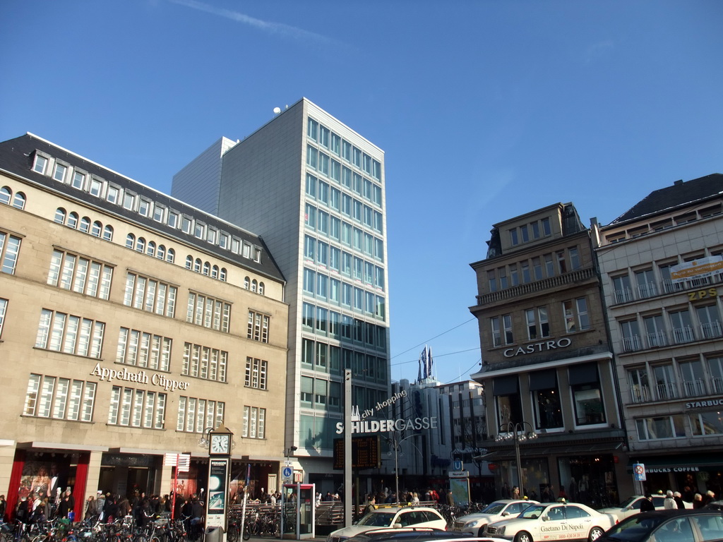 Entrance to the Schildergasse shopping street