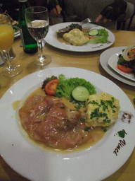 Lunch at our restaurant in the Neumarkt Galerie shopping center