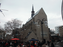 The Antoniterkirche church in the Schildergasse shopping street