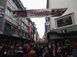 The Hohe Straße shopping street