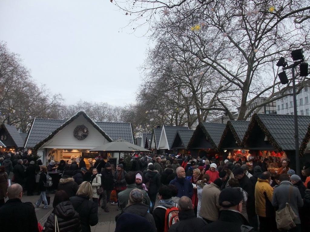 Christmas Market at Neumarkt square