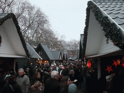 Christmas Market at Neumarkt square