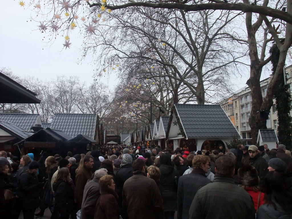 Christmas Market at Neumarkt square