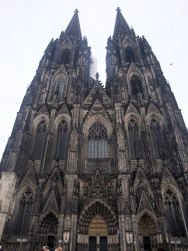 Front of the Cologne Cathedral