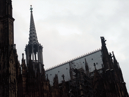 Spire at the southeast side of the Cologne Cathedral