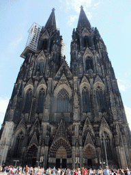 Front of the Cologne Cathedral