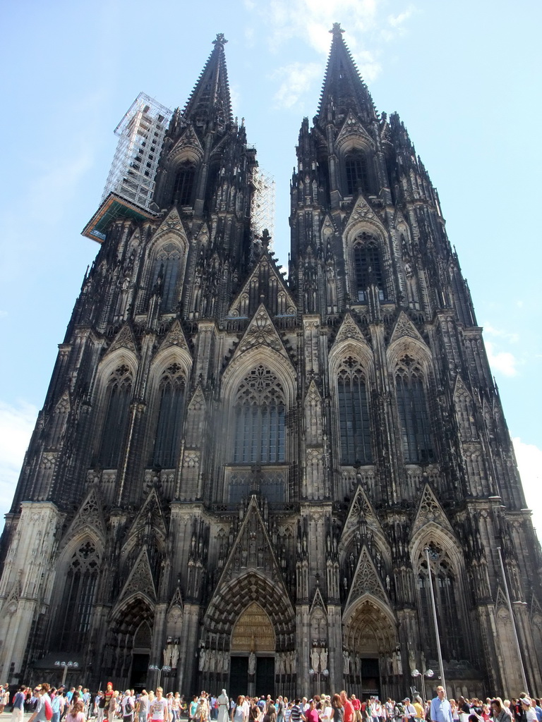 Front of the Cologne Cathedral