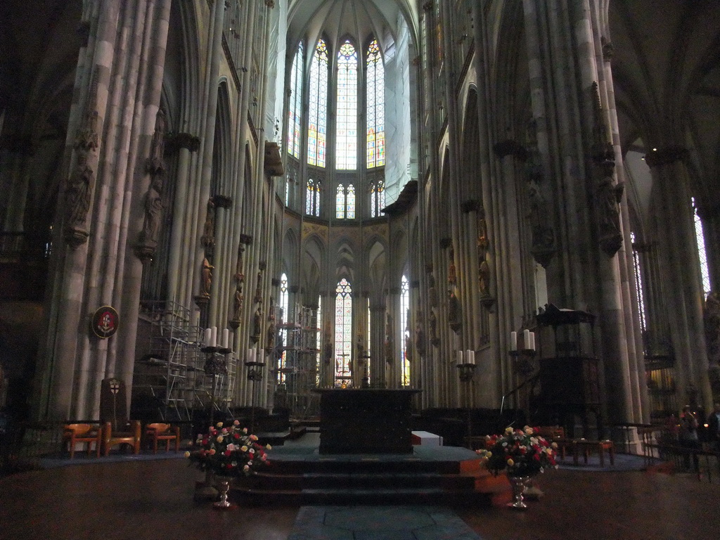 Altar and apse of the Cologne Cathedral