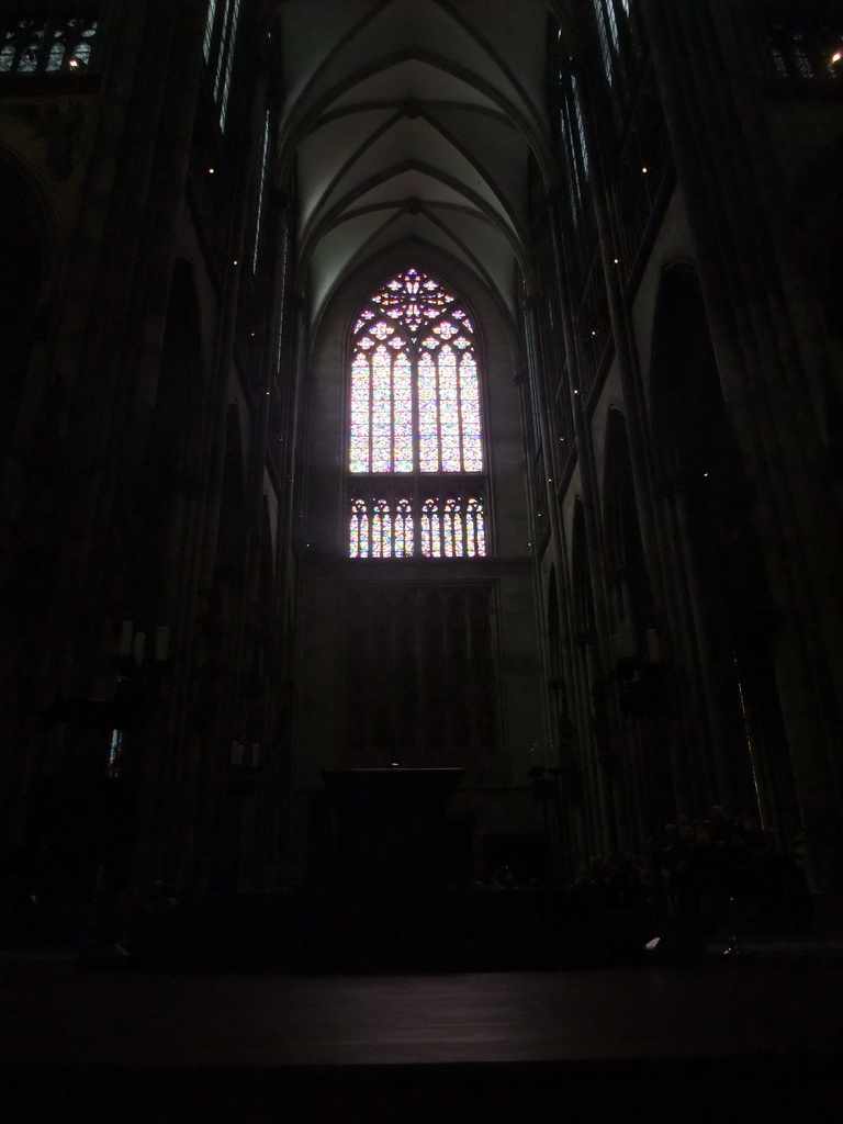 The left transept of the Cologne Cathedral