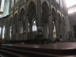 Altar, apse and right transept of the Cologne Cathedral