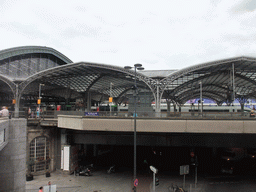 The Cologne Railway Station, viewed from the Am Domhof Square