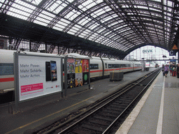 Train at the Cologne Railway Station