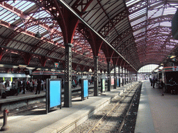 Platform at Copenhagen Central Station