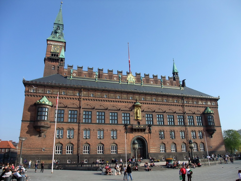 The Copenhagen City Hall at City Hall Square