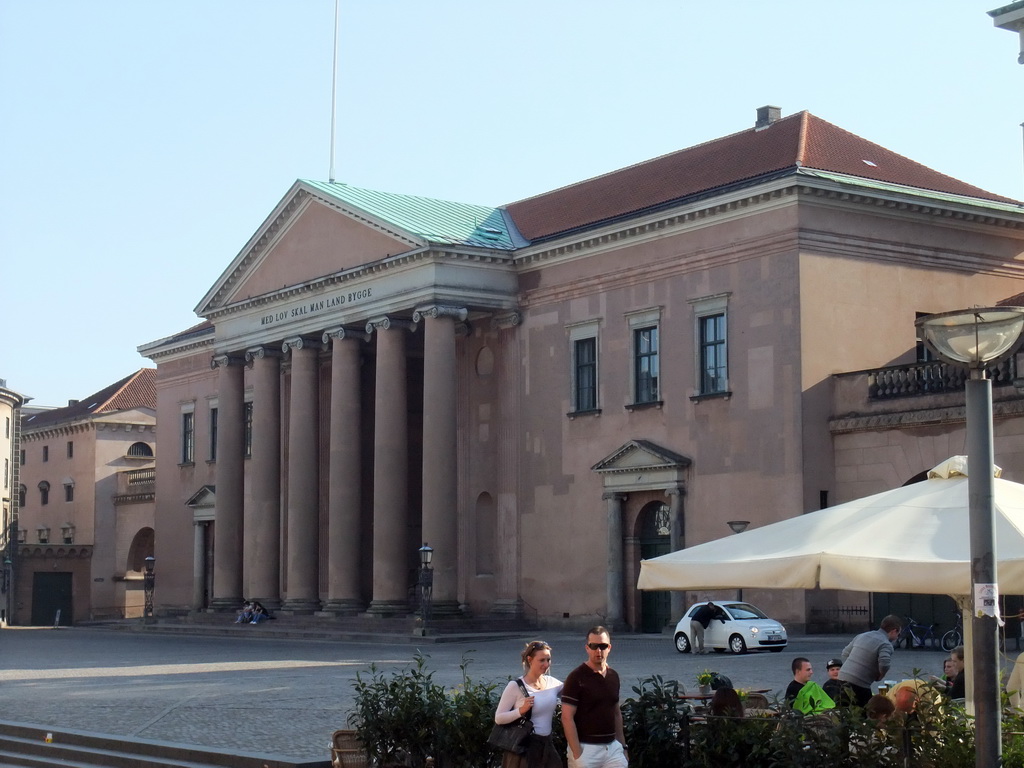 The Copenhagen Court House (Københavns Domhus) at Nytorv (New Market) square
