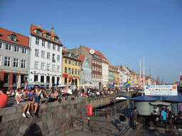 The north side of the Nyhavn harbour