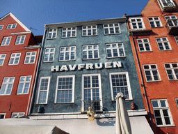 Restaurant Havfruen at the north side of the Nyhavn harbour