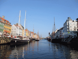 The Nyhavn harbour, viewed from the DFDS Canal Tours boat