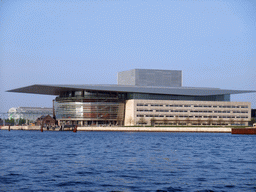 The Copenhagen Opera House (Operaen), viewed from the DFDS Canal Tours boat