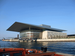 The Copenhagen Opera House, viewed from the DFDS Canal Tours boat