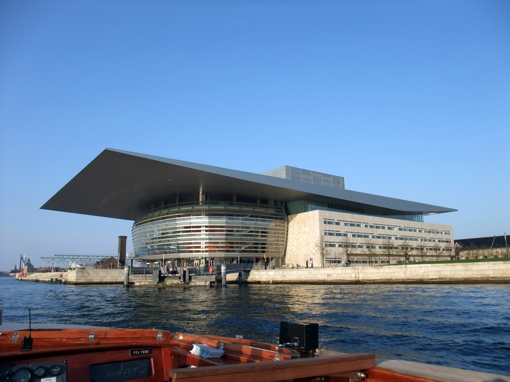 The Copenhagen Opera House, viewed from the DFDS Canal Tours boat